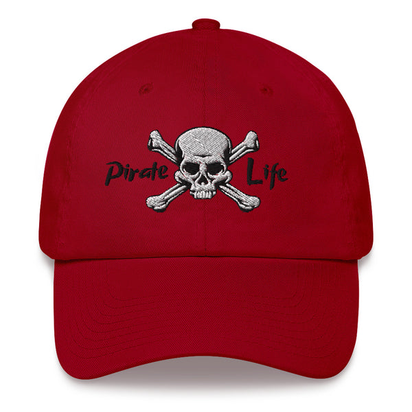 Pirate Life Skull Twill Hat